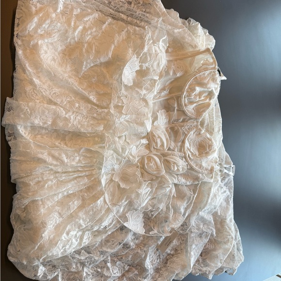 For Love And Lemons Floral Alora Bridal Gown - Picture 2 of 5